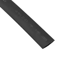 Krympslang 12.7mm 1m svart @ electrokit