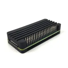 Inbyggnadslåda för Raspberry Pi Zero / Zero 2 (rak stiftlist) @ electrokit