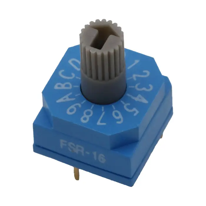 Vridbar kodomkopplare HEX/BCD 16-lägen @ electrokit (1 av 1)