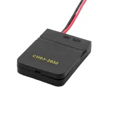 Batterihållare 1x CR2032 box brytare kabel @ electrokit