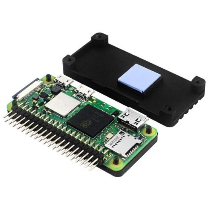 Inbyggnadslåda för Raspberry Pi Zero / Zero 2 (vinklad stiftlist) @ electrokit (2 av 3)