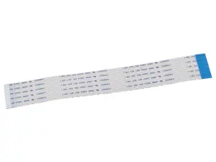 FPC-kabel 20-pol 1.0mm 150mm motsatt-sida @ electrokit