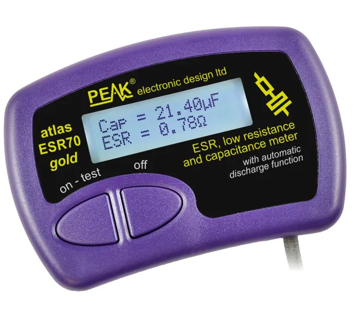 ESR70 kapacitans/ESR mätare @ electrokit (1 av 3)
