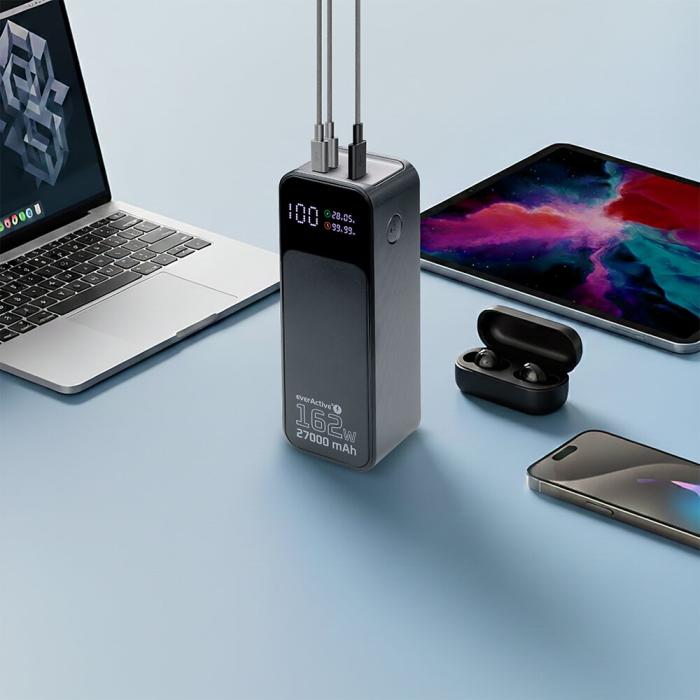 Powerbank 27000mAh USB-C PD + USB-A 162W @ electrokit (14 av 16)