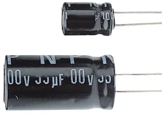Elektrolytkondensator 1uF 100V 85C &oslash;5x11mm bipol&auml;r 2000h @ electrokit