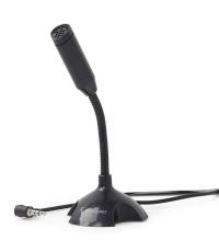Desktop microphone for PC 3.5mm 1.1m @ electrokit