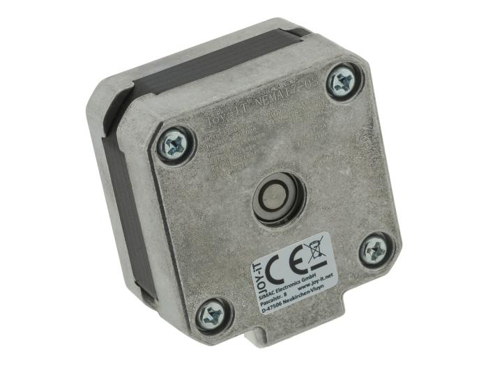 Stegmotor NEMA17 1.8° 0.2Nm @ electrokit (3 av 3)