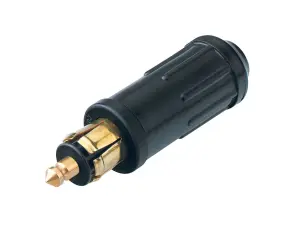 12V plug DIN max 15A - screw terminal @ electrokit