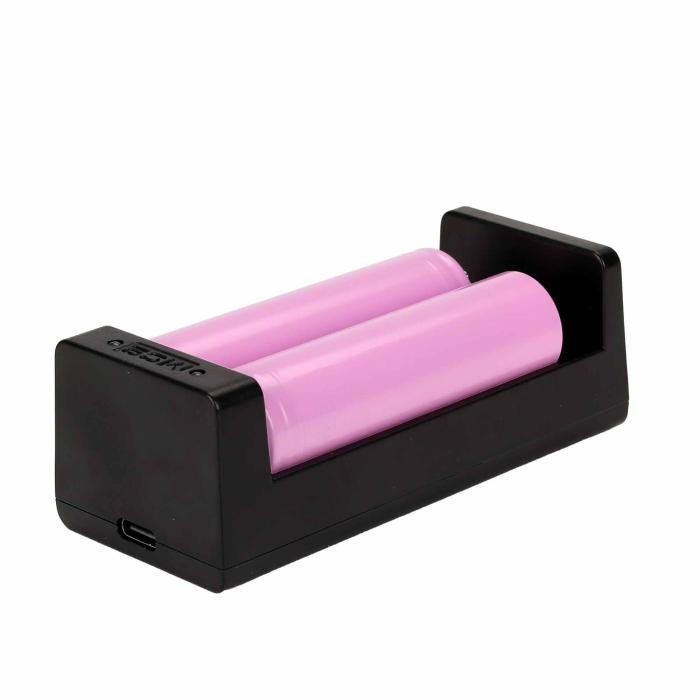 Batteriladdare Li-Ion 1A för 2x 18650 Xtar MC2 @ electrokit (1 av 7)