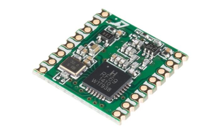 Transceiver 433MHz RFM69HW-433S2 @ electrokit (1 av 3)