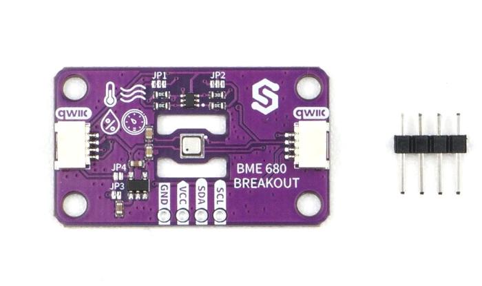 BME680 miljösensor-modul - Qwiic @ electrokit (4 av 4)