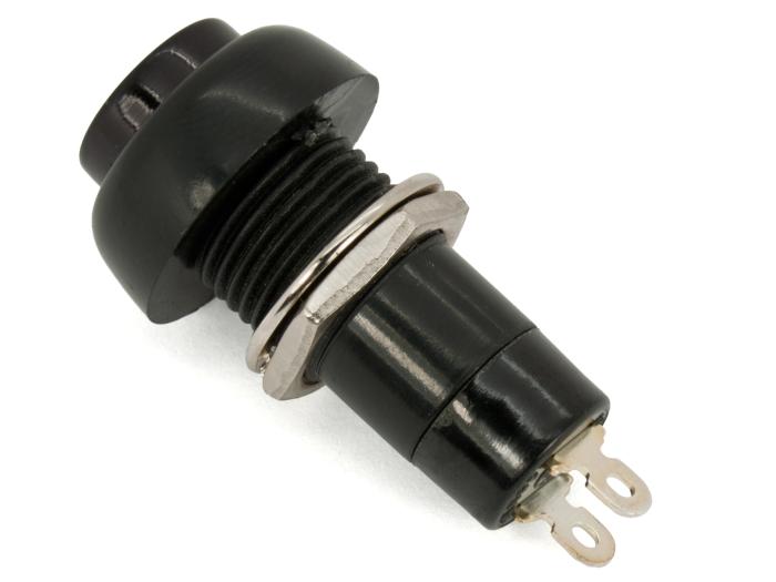 Tryckknapp ø12.2mm 1-pol off-on grön @ electrokit (2 av 2)