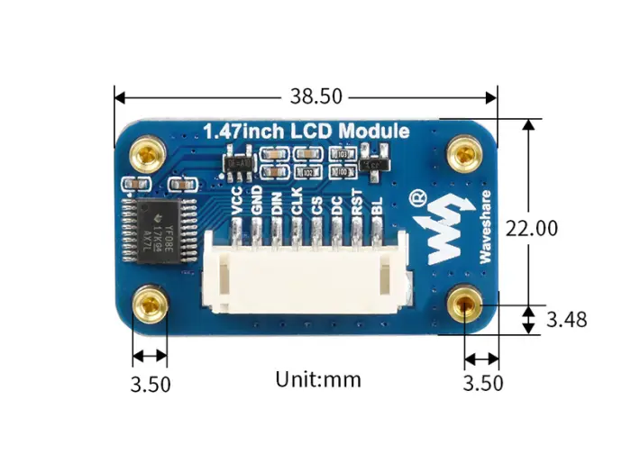 LCD OLED 1.47