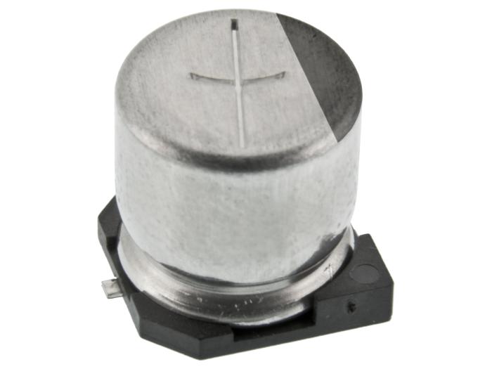 El.lyt SMD 470uF 25V 105C ø10x10.5mm @ electrokit (1 av 1)