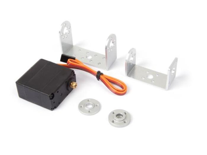 Servo 270° med fästvinklar @ electrokit (1 av 3)