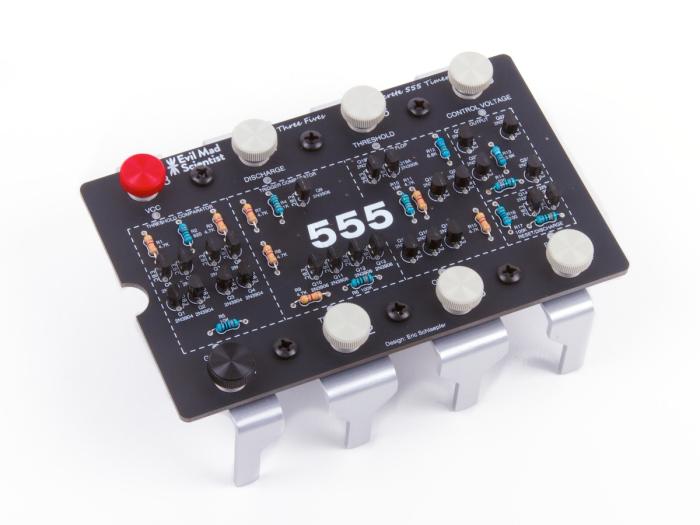 Three Fives - Diskret 555-timer (byggsats) @ electrokit (6 av 8)