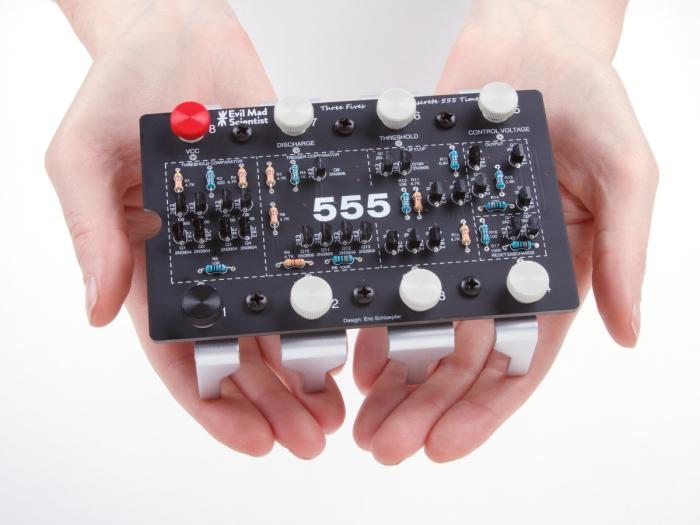 Three Fives - Diskret 555-timer (byggsats) @ electrokit (1 av 8)
