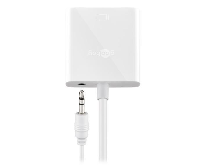 HDMI 1.2 to VGA adapter - white @ electrokit (2 of 2)