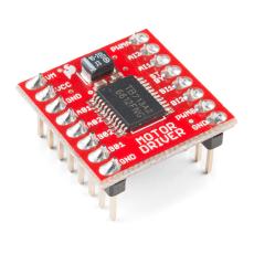 Motordrivare 1A Dual TB6612FNG med stiftlist @ electrokit