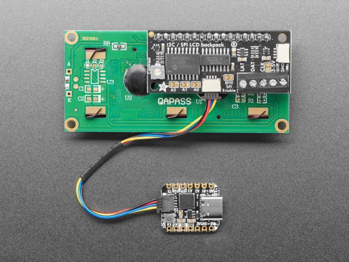 Serieinterface för LCD I2C SPI @ electrokit (3 av 5)