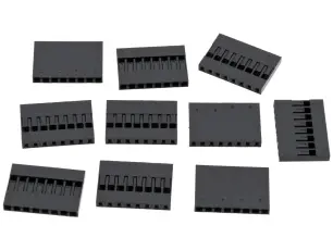 Kontakthus 2.54mm 1x8-pol 10-pack @ electrokit