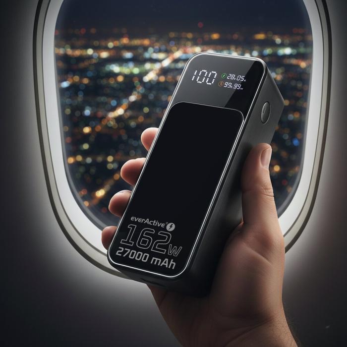 Powerbank 27000mAh USB-C PD + USB-A 162W @ electrokit (16 av 16)