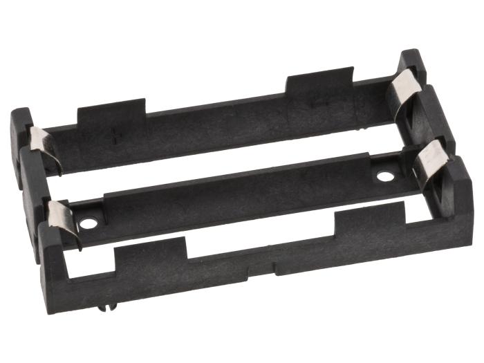 Batterihållare 2x18650 PCB stift @ electrokit (1 av 3)