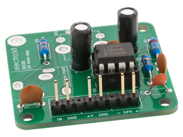 Audioförstärkare 1W mono LM4861 @ electrokit (3 av 7)