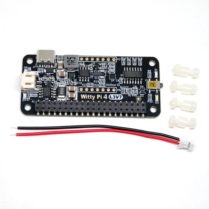 Witty Pi 4 L3V7 RTC och strömhantering för Raspberry Pi @ electrokit (4 av 8)