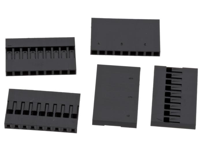 Kontakthus 2.54mm 1x9-pol 5-pack @ electrokit (1 av 1)