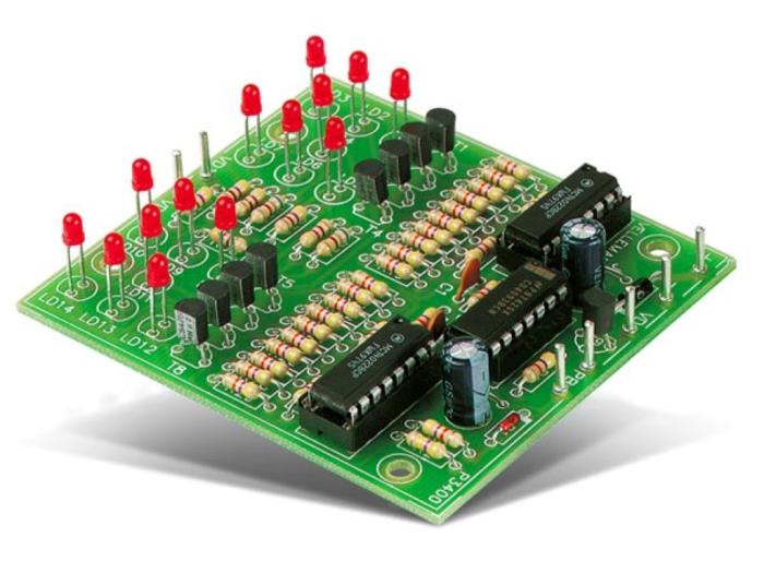 Elektronisk tärning dubbel - byggsats @ electrokit (1 av 2)