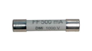 Fuse 6.3x32mm 500mA quick-acting (F) ceramic @ electrokit