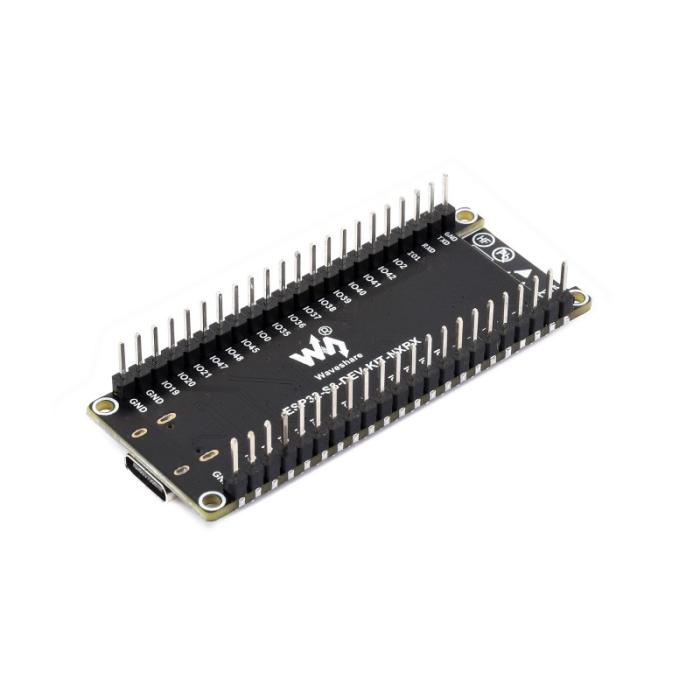 ESP32-S3 utvecklingskort 32MB + PSRAM 16MB med headers @ electrokit (4 av 4)