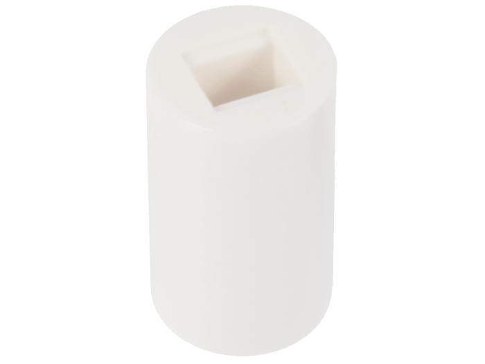 Cap for push button PCB 2-p - white @ electrokit (2 of 3)