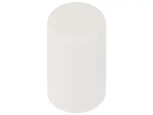 Topp för tryckknapp PCB 2-pol - vit @ electrokit