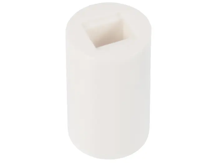 Cap for push button PCB 2-p - white @ electrokit (2 of 3)