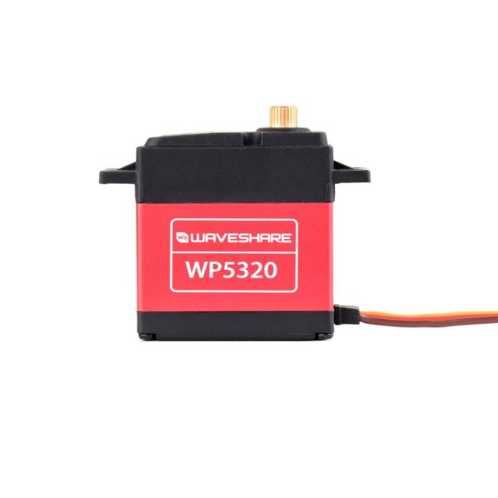 Digital servo 20kg 0.15s metal, high torque @ electrokit (4 of 8)