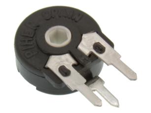 Trimpot PT-10 100kohm st&aring;ende @ electrokit