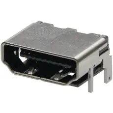 HDMI female 19-pin PCB SMD @ electrokit