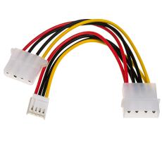 Adapterkabel 2x Molex till mini Molex hona 0.15m @ electrokit