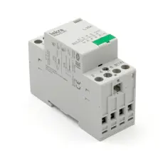 Installationskontaktor 230VAC 3+1-pol NO 230/400VAC-25A @ electrokit