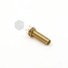 SMA hona PCB rak l&aring;ng @ electrokit