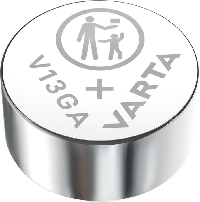 LR44 alkalisk knappcell 1.5V Varta 2-pack @ electrokit (2 av 2)