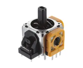 Joystick 2-axel 10k + switch 21x13mm @ electrokit