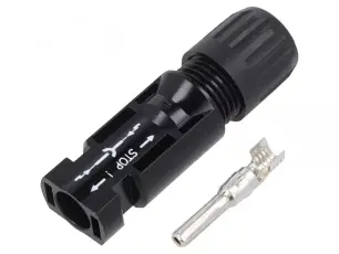 MC4 kontakt 4-6mm2 hane 39A @ electrokit