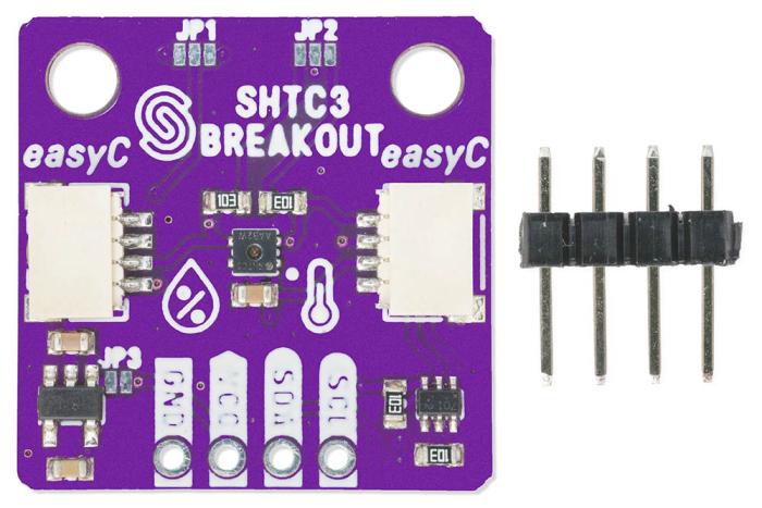 Temperatur- och luftfuktighetssensor I2C SHTC3 - Qwiic @ electrokit (4 of 4)