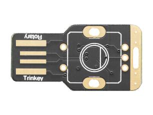 Adafruit Rotary Trinkey - USB NeoPixel Rotary Encoder @ electrokit