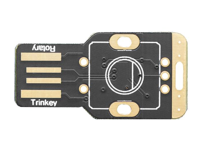 Adafruit Rotary Trinkey - USB NeoPixel Rotary Encoder @ electrokit (1 of 6)
