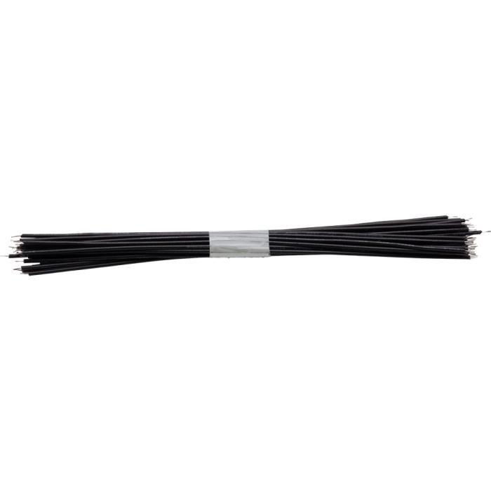 Kopplingstråd 150mm svart 25-pack AWG26 @ electrokit (1 av 1)