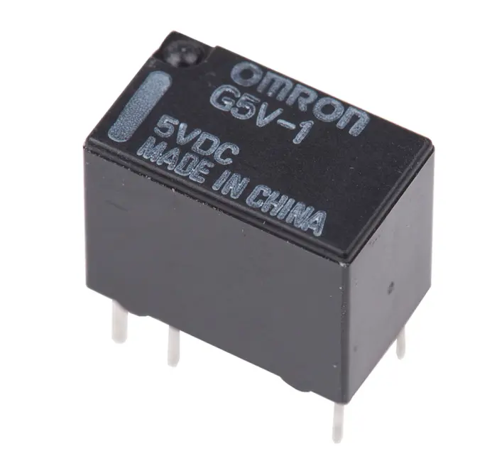 Relä G5V 5V 1-pol 1A 125VAC/24VDC NO/NC @ electrokit (1 av 1)